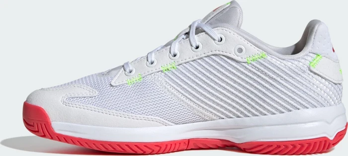 adidas Stabil Indoor cloud white/aurora metallic/semi lucid red (Junior)