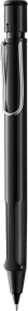 Lamy Safari Druckbleistift F 0.5mm graphit, schwarz, Radierer