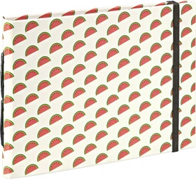 Hama Buch Fotoalbum Melons 18x13 / 20 braune Seiten