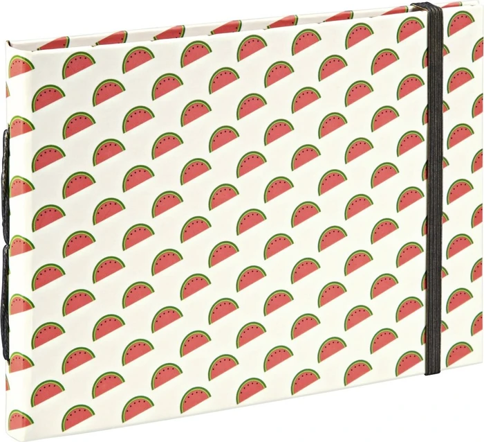 Hama Buch Fotoalbum Melons 18x13 / 20 braune Seiten