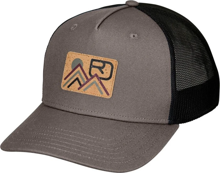 Ortovox Corky Trucker Kappe dark grey brown
