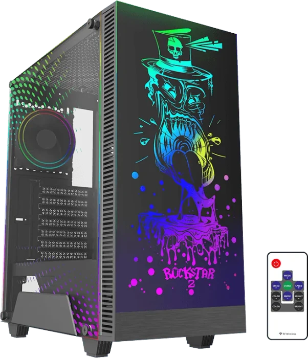 GameMax Rockstar 2, Glasfenster