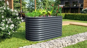 Vitavia Terra 858 Basic Hochbeet oval 162x82cm granit