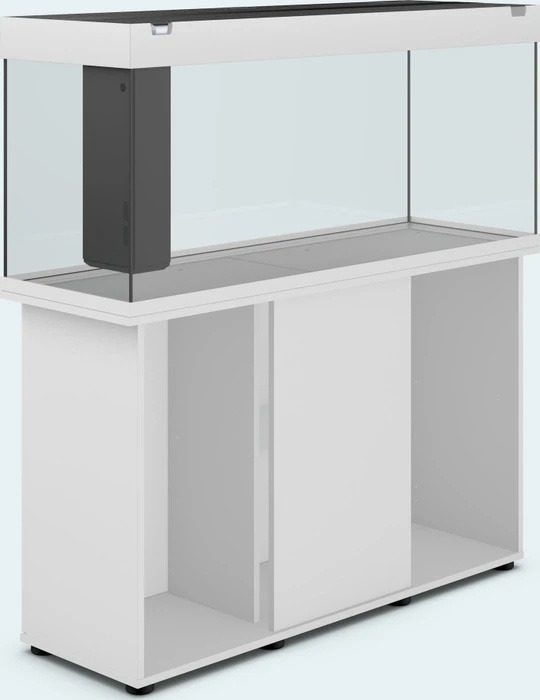 Juwel Rio 240 LED Aquarium-Set mit Unterschrank, weiß/weiß, 240l