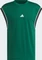 adidas Basketball All-World Sleeveless Funktionsshirt ärmellos team dark green/black (Herren) Vorschaubild