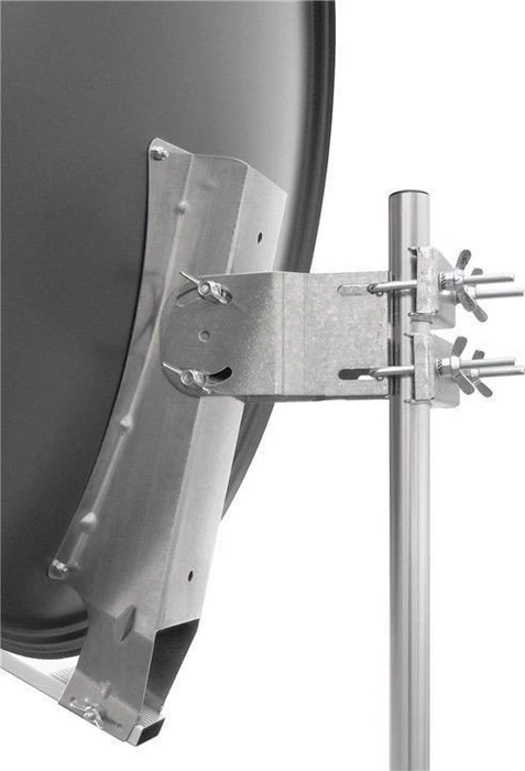 goobay 80cm Alu-Satellitenspiegel anthrazit