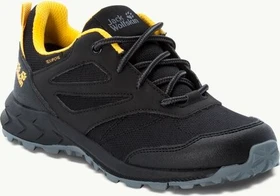 Jack Wolfskin Woodland Texapore Low black/burnt yellow (Junior)