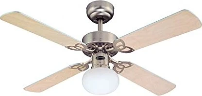 Westinghouse Vegas Deckenventilator ahorn/silber/weiß