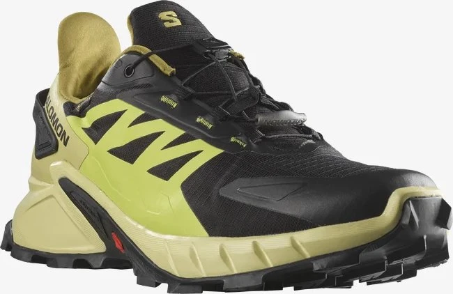 Salomon Supercross 4 GTX black/leek green/acid lime (Herren)