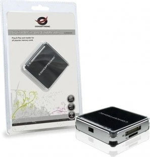 Conceptronic All-in-One Multi-Slot-Cardreader, USB 2.0 Mini-B [Buchse]