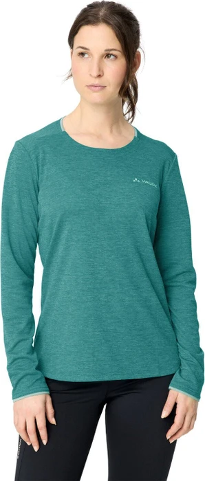 Vaude Essential Funktionsshirt langarm fjord green (Damen)