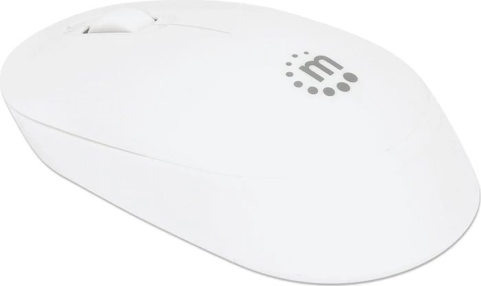 Manhattan Wireless Performance Maus III weiß, USB