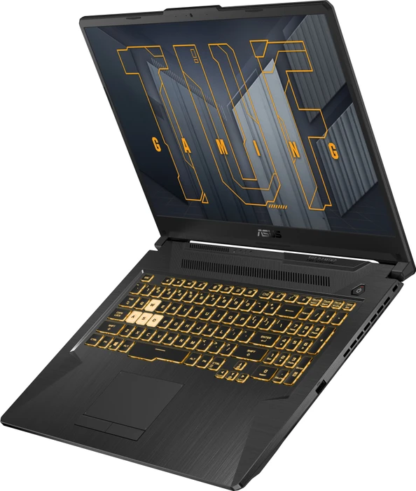 ASUS TUF Gaming F17 FX706HEB-HX090T, Eclipse Gray, Core i7-11800H, 8GB RAM, 1TB SSD, GeForce RTX 3050, DE