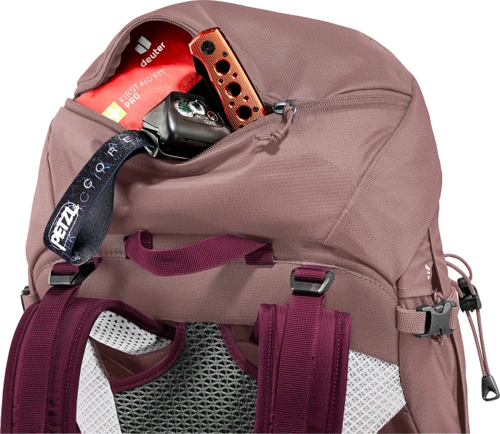 Deuter Futura Pro 34 SL ashrose/cassis (Damen)