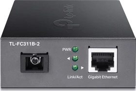 TP-Link Gigabit WDM Media Converter, RJ-45, SC-Simplex SM 2km (TL-FC311B-2)