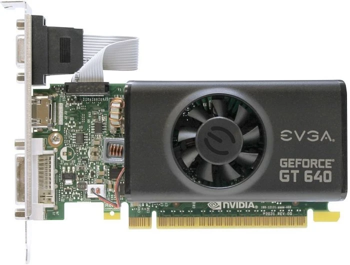 EVGA GeForce GT 640 Superclocked, 1GB GDDR5, VGA, DVI, HDMI