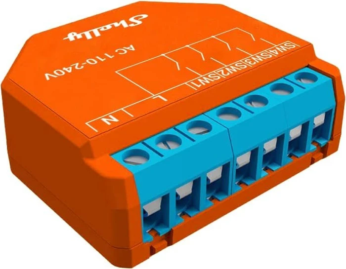 Shelly Plus i4, 4-Kanal, Unterputz