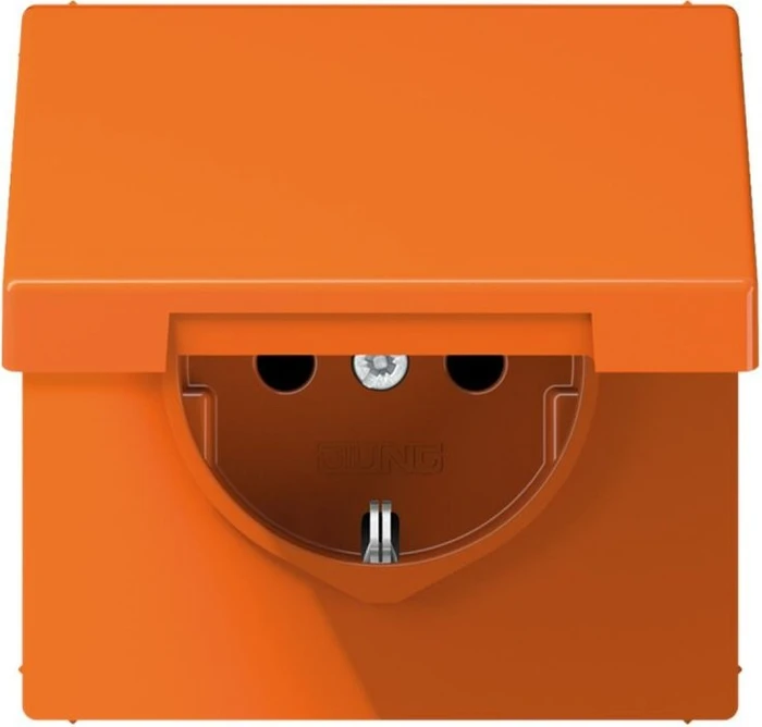 Jung Serie LS Steckdose Thermoplast 16A 250V, orange