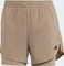 adidas Aeroready Made For Trainining Minimal 2in1 Hose kurz chalky brown/black (Damen) Vorschaubild