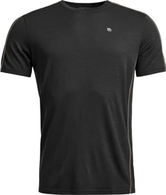 Ortovox 185 Rock'N'Wool Funktionsshirt kurzarm black raven (Herren)