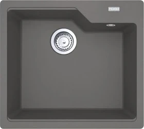 Franke Urban UBG 610-56 Einbau Becken mittig mit Drehknopf steingrau