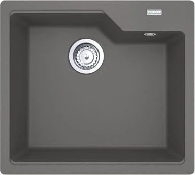 Franke Urban UBG 610-56 Einbau Becken mittig mit Drehknopf steingrau