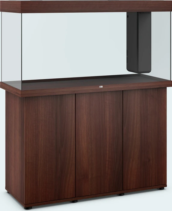 Juwel Rio 350 LED Aquarium-Set mit Unterschrank, dunkles Holz/dunkles Holz, 350l