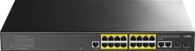 Cudy GS20 Rackmount Gigabit Managed Switch, 18x RJ-45, 2x SFP, 200W PoE+ (GS2018PS2)