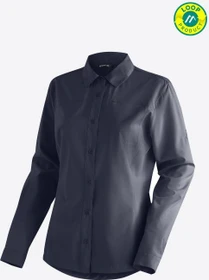 Maier Sports Magos Hemd langarm night sky (Damen)