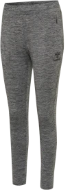 hummel Selby Tapered Trainingshose lang grey melange