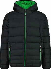 CMP Boy Padded Hood Jacke antracite/deep mint (Junior)