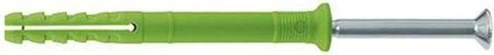 fischer N Green 8x120/80 S K (6) Nageldübel Schrauben/Dübel-Sortiment, 6 Stück