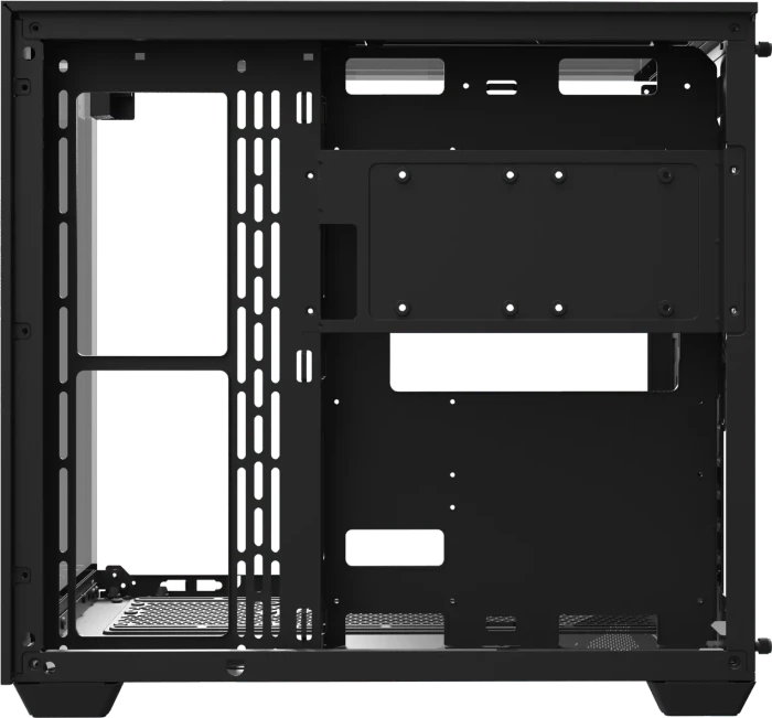 DarkFlash TH285 Black, Glasfenster