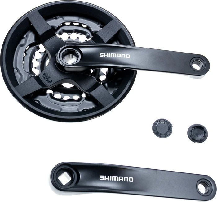 Shimano Tourney FC-TY301 42/34/24 Zähne Kurbelgarnitur 175mm schwarz