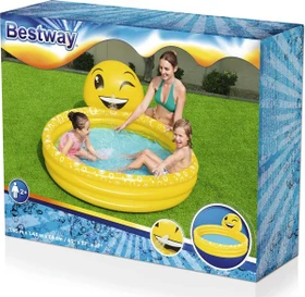 Bestway Summer Smiles Planschbecken oval 165x144x69cm