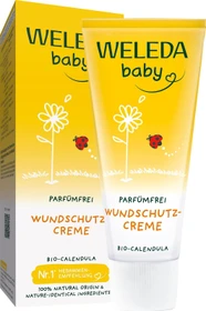 Weleda Calendula Baby Wundschutzcreme parfümfrei, 75ml