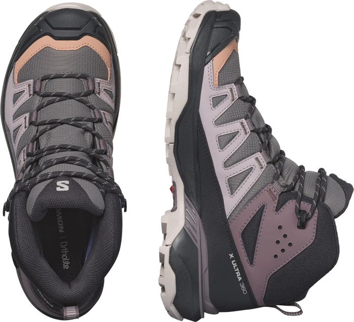 Salomon X Ultra 360 Mid GTX plum kitten/phantom/cork (Damen)