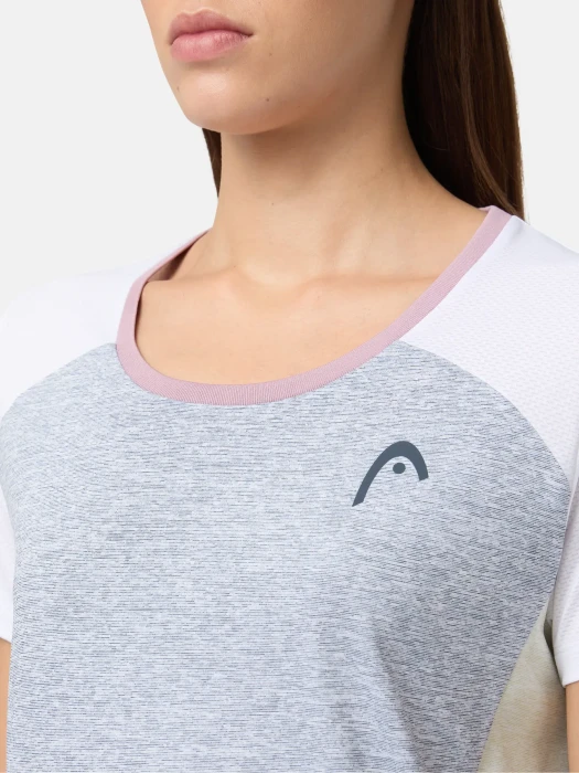 Head Play Tech T-Shirt kurzarm slate (Damen) (814086-SL) – Bild 3 von 7