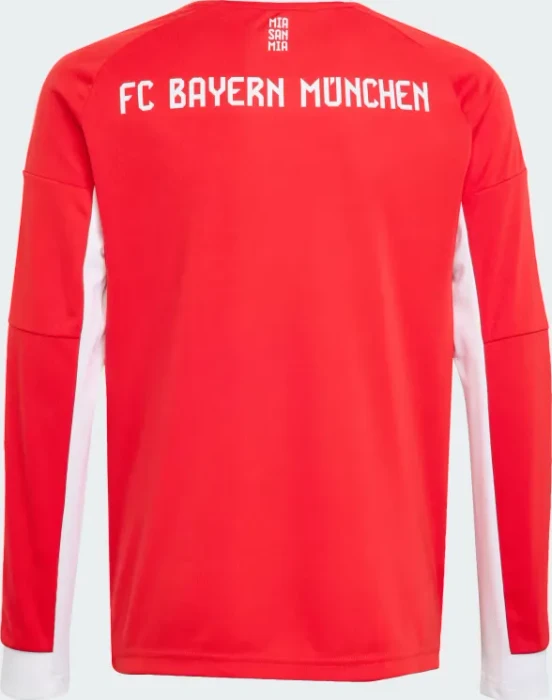 adidas FC Bayern München 2025/2026 Heimtrikot langarm (Junior)