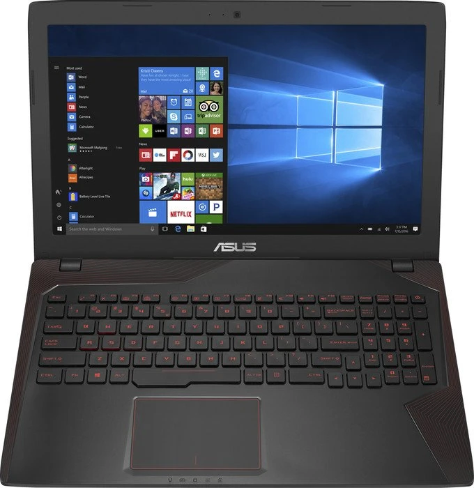 ASUS FX553VE-DM406, Core i5-7300HQ, 8GB RAM, 1TB HDD, GeForce GTX 1050 Ti, DE