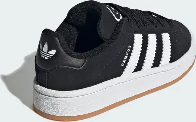 adidas Campus 00s Elastic Lace core black/cloud white/gum (Junior)