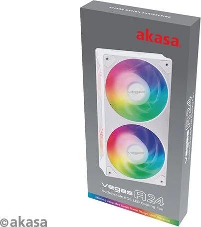 Akasa Vegas A24 ARGB, 2x 120mm