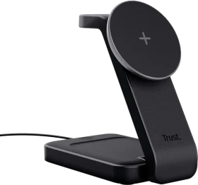 Trust Viro Magnetische 3-in-1-Ladestation schwarz