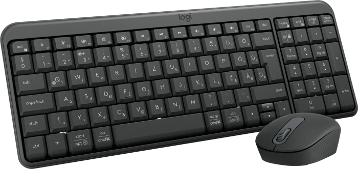 Logitech MK250 Compact Wireless Combo Graphite, Bluetooth, HU