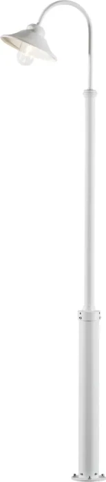 Konstsmide Vega E27 240cm Stehleuchte 1-flammig weiß
