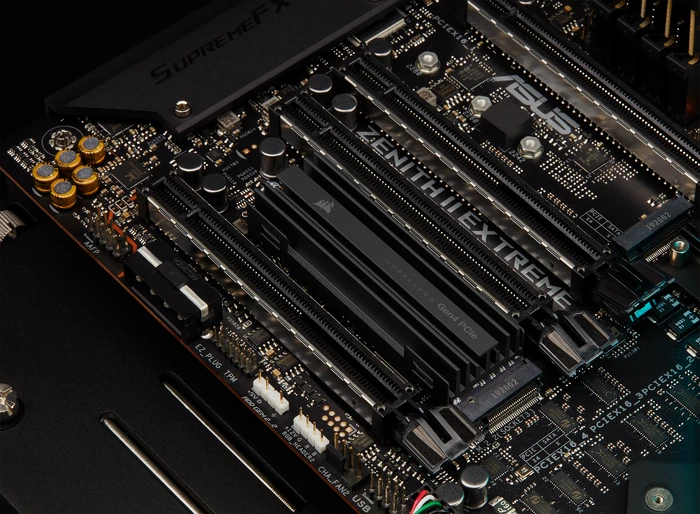 Corsair Force Series MP600 Pro 1TB, M.2 2280 / M-Key / PCIe 4.0 x4, Kühlkörper
