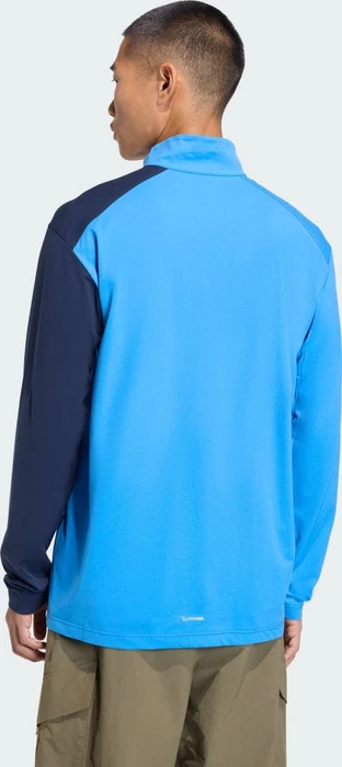 adidas Terrex Multi Climacool 1/2 Zip Funktionsshirt langarm ray blue (Herren)