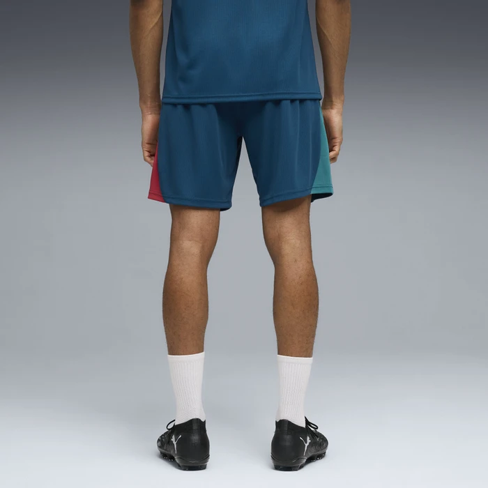 Puma FIFA WM 2026 Portugal Slim Trainingshorts ocean tropic/silver mist (Herren)