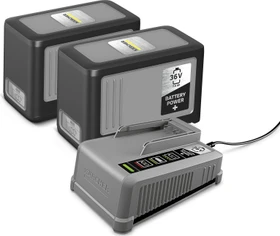Kärcher Battery Power+ 36/75 Starterset 36V, 7.5Ah, Li-Ionen, 2 Akkus [15.0Ah] [540Wh]