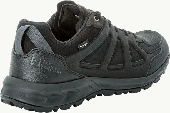 Jack Wolfskin Woodland 2 Texapore Low schwarz (Herren)